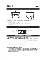 Предварительный просмотр 30 страницы Akai ACP-64 User Manual