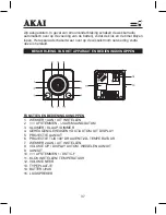 Предварительный просмотр 38 страницы Akai ACP-64 User Manual