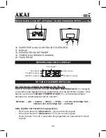 Предварительный просмотр 39 страницы Akai ACP-64 User Manual