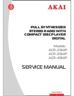 Akai ACR-25MP Service Manual preview