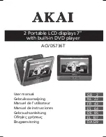 Akai ACVDS736T User Manual preview