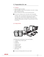 Preview for 6 page of Akai AHC 1500 User Manual