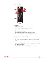 Preview for 23 page of Akai AHC 1500 User Manual