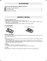 Preview for 6 page of Akai AHC1200 Operator'S Manual