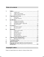 Предварительный просмотр 2 страницы Akai AHC1400 User Manual