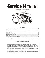 Akai AJ-C3150R Service Manual preview