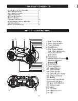 Preview for 3 page of Akai AJ-P4270R Operating Instructions Manual