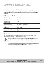 Preview for 17 page of Akai AK-117-BF Instruction Manual