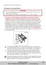 Предварительный просмотр 17 страницы Akai AK-8KGFLW Instruction Manual