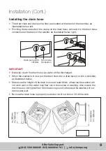 Предварительный просмотр 9 страницы Akai AK-95WM Instruction Manual