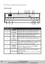 Предварительный просмотр 8 страницы Akai AK-DW12P Instruction Manual