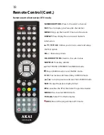 Предварительный просмотр 18 страницы Akai AK32DLEDN Instruction Manual