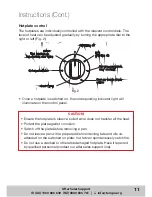 Предварительный просмотр 11 страницы Akai AK64FSO Instruction Manual