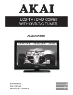 Akai ALED2606TBK User Manual preview