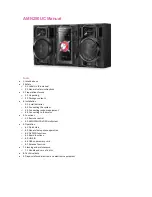 Akai AMN250UC User Manual And  Spare Parts List preview