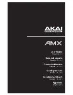 Akai amx User Manual предпросмотр