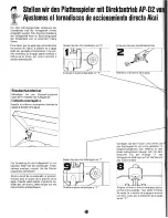 Preview for 36 page of Akai AP-D2 Operator'S Manual