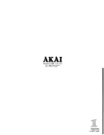 Preview for 44 page of Akai AP-D2 Operator'S Manual