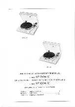 Предварительный просмотр 2 страницы Akai AP-D30/C Service Manual