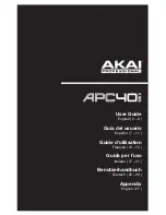 Предварительный просмотр 1 страницы Akai APC40 MKII User Manual