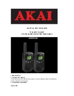 Akai APMP100 User Manual preview