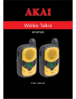 Akai APMP300 User Manual preview