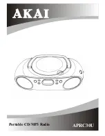 Preview for 1 page of Akai APRC30U Instruction Manual