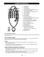 Preview for 10 page of Akai APRC50UC Operator'S Manual