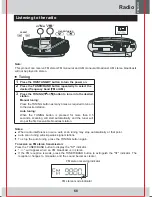 Предварительный просмотр 19 страницы Akai APRTC100UW Instruction Manual