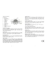 Предварительный просмотр 2 страницы Akai AR100 User Manual