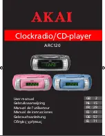 Akai ARC120 User Manual preview