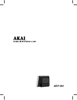 Preview for 12 page of Akai ARP-090G Instruction Manual