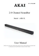 Preview for 1 page of Akai ASB-5L User Manual