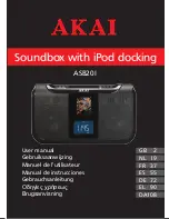 Akai ASB201 User Manual предпросмотр