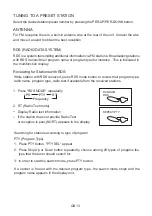 Preview for 14 page of Akai ASB70I Operator'S Manual