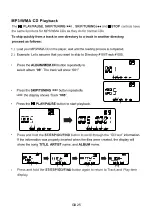 Preview for 26 page of Akai ASB70I Operator'S Manual