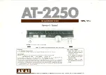 Akai AT-2250 Operator'S Manual preview