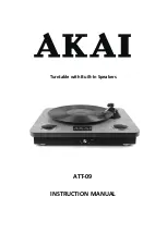 Preview for 1 page of Akai ATT-09 Instruction Manual