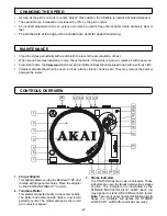 Preview for 6 page of Akai ATT05U Operator'S Manual