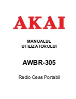 Предварительный просмотр 37 страницы Akai AWBR-305 User Manual