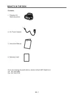 Preview for 3 page of Akai CE2200 Instruction Manual