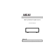 Akai CE7001-BT Instruction Manual preview