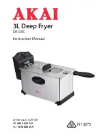 Akai DF-035 Instruction Manual preview