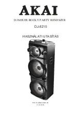 Preview for 36 page of Akai DJ-8215 User Manual