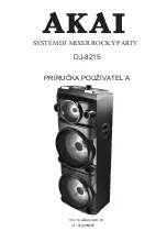 Предварительный просмотр 61 страницы Akai DJ-8215 User Manual