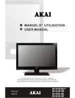 Preview for 1 page of Akai DLC-E1951SW User Manual