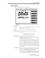 Предварительный просмотр 191 страницы Akai DPS24 Reference Manual