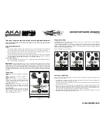 Предварительный просмотр 1 страницы Akai Drive3 Overdrive Quick Start Manual