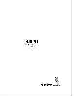 Предварительный просмотр 20 страницы Akai GX-6 Operator'S Manual