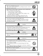 Preview for 4 page of Akai LCT2715 Operating Instructions Manual